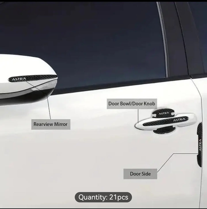 Car protection stickers