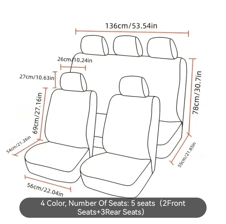 Leather seat covers