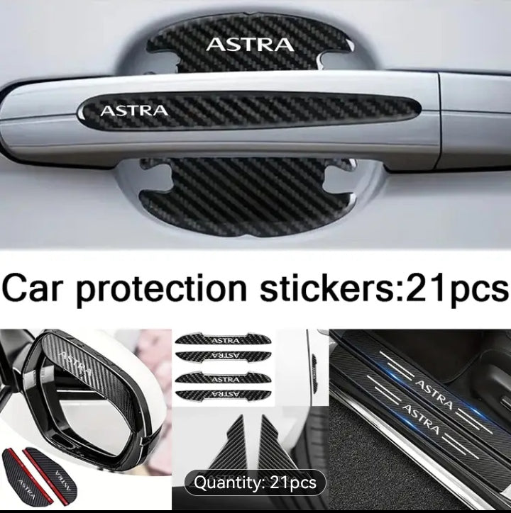 Car protection stickers
